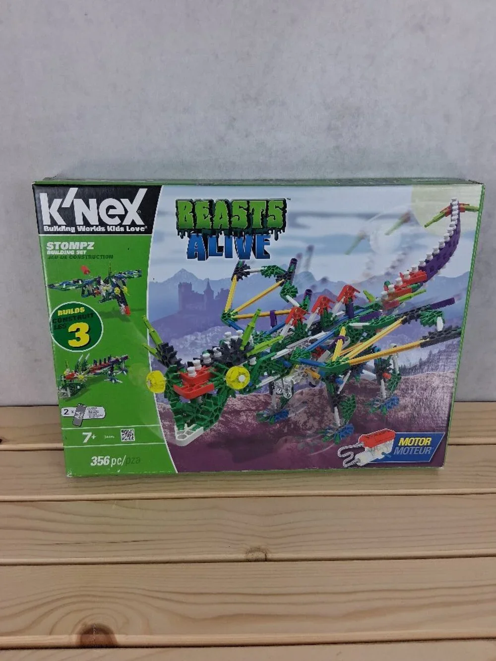 K'NEX Beasts Alive Stompz Dinosaurs Building Set #34485 Includes Motor